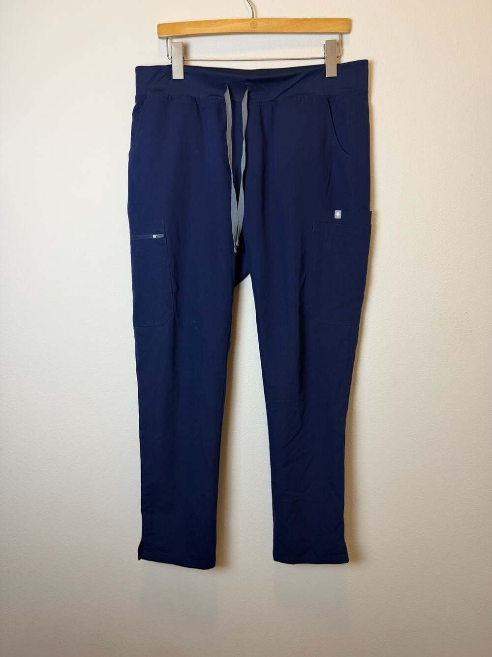 FIGS Technical Collection Navy Blue Scrub Pants Size L